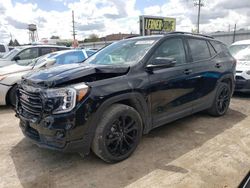 Salvage cars for sale from Copart Chicago Heights, IL: 2022 GMC Terrain SLT