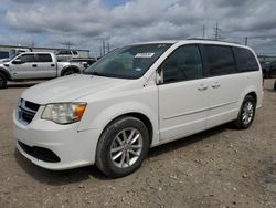 Salvage cars for sale at Haslet, TX auction: 2013 Dodge Grand Caravan SXT