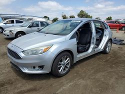 Salvage cars for sale at San Diego, CA auction: 2015 Ford Focus SE