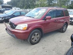 Salvage cars for sale from Copart Seaford, DE: 2005 Honda Pilot EXL
