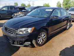 Salvage cars for sale from Copart Elgin, IL: 2016 Volkswagen Passat S