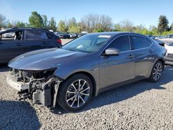 Salvage cars for sale from Copart Portland, OR: 2018 Acura TLX