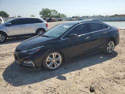 Chevrolet Cruze Vehiculos salvage en venta: 2017 Chevrolet Cruze Premier