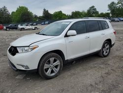 Salvage cars for sale at Madisonville, TN auction: 2012 Toyota Highlander Limited