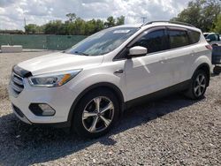 Salvage cars for sale from Copart Riverview, FL: 2017 Ford Escape SE
