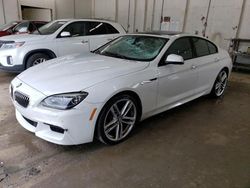 BMW salvage cars for sale: 2015 BMW 640 I Gran Coupe