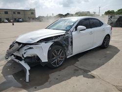 Salvage cars for sale from Copart Wilmer, TX: 2014 Lexus IS 350