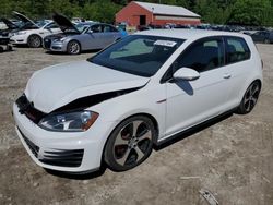 Volkswagen salvage cars for sale: 2016 Volkswagen GTI S/SE