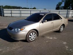 Salvage cars for sale at Dunn, NC auction: 2003 Toyota Camry LE