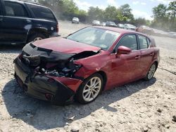 Salvage cars for sale from Copart Madisonville, TN: 2013 Lexus CT 200