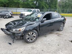 Salvage cars for sale from Copart Greenwell Springs, LA: 2015 Honda Accord LX
