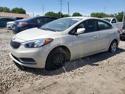Salvage cars for sale at Columbus, OH auction: 2015 KIA Forte LX