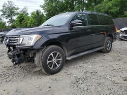 Salvage cars for sale at Waldorf, MD auction: 2018 Ford Expedition Max XLT