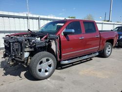 SUV salvage a la venta en subasta: 2014 Chevrolet Silverado K1500 LTZ