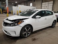 Salvage cars for sale from Copart Blaine, MN: 2017 KIA Forte EX