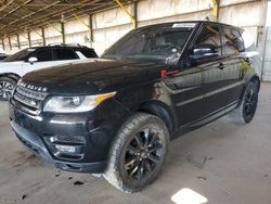 Salvage SUVs for sale at auction: 2016 Land Rover Range Rover Sport SE