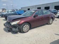 Salvage cars for sale from Copart Jacksonville, FL: 2009 Honda Accord LX