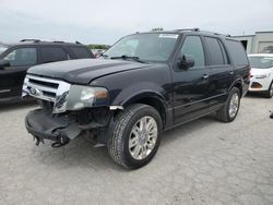 Salvage cars for sale at Kansas City, KS auction: 2012 Ford Expedition Limited