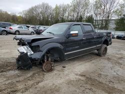 Salvage cars for sale at North Billerica, MA auction: 2014 Ford F150 Supercrew