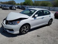 Honda Accord lx Vehiculos salvage en venta: 2017 Honda Accord LX