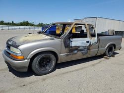 Salvage cars for sale from Copart Fresno, CA: 2001 Chevrolet S Truck S10