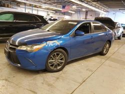 Salvage cars for sale at Dyer, IN auction: 2017 Toyota Camry LE