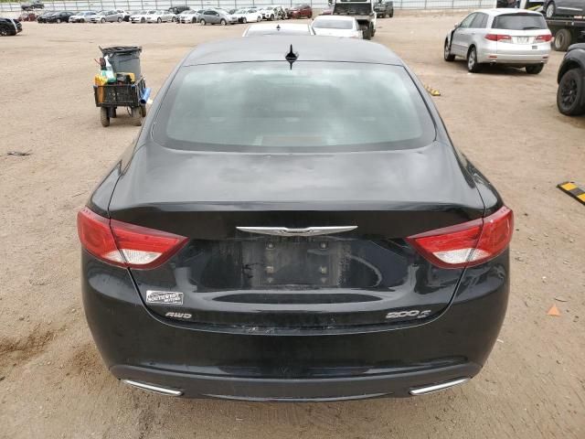 2016 Chrysler 200 S