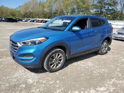 Salvage cars for sale at North Billerica, MA auction: 2017 Hyundai Tucson SE