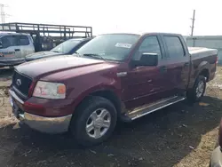 Salvage cars for sale at Elgin, IL auction: 2004 Ford F150 Supercrew
