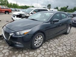 Salvage cars for sale from Copart Bridgeton, MO: 2017 Mazda 3 Sport