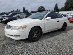 Salvage cars for sale at Graham, WA auction: 2002 Toyota Camry Solara SE