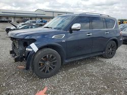 Salvage cars for sale at Earlington, KY auction: 2019 Nissan Armada Platinum