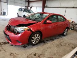 Salvage cars for sale at West Warren, MA auction: 2015 Toyota Corolla L