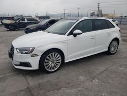 Salvage cars for sale from Copart Sun Valley, CA: 2017 Audi A3 E-TRON Premium