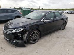 Salvage cars for sale from Copart West Palm Beach, FL: 2016 Lincoln MKZ Hybrid