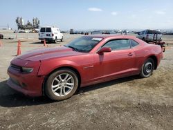 Salvage cars for sale from Copart San Diego, CA: 2014 Chevrolet Camaro LS