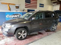 Salvage cars for sale from Copart Angola, NY: 2016 Jeep Compass Latitude