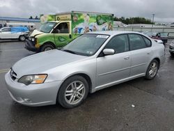 Salvage cars for sale from Copart Pennsburg, PA: 2005 Subaru Legacy 2.5I