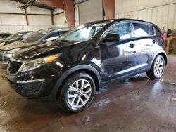 Salvage cars for sale at Lansing, MI auction: 2014 KIA Sportage Base