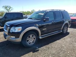 Salvage cars for sale from Copart Des Moines, IA: 2007 Ford Explorer Eddie Bauer