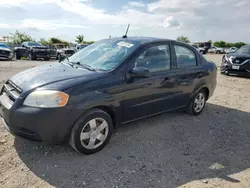 Chevrolet salvage cars for sale: 2011 Chevrolet Aveo LS