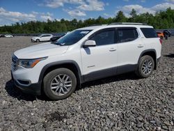 Salvage cars for sale from Copart Windham, ME: 2018 GMC Acadia SLE