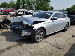 Salvage cars for sale at Bridgeton, MO auction: 2017 Mercedes-Benz E 300 4matic