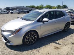 Salvage cars for sale at Sacramento, CA auction: 2021 Toyota Corolla XSE
