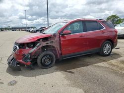 Salvage cars for sale at Moraine, OH auction: 2018 Chevrolet Equinox LT