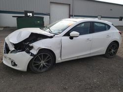 Mazda 3 Grand Touring salvage cars for sale: 2016 Mazda 3 Grand Touring