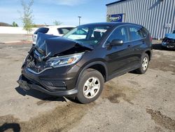 Salvage cars for sale from Copart Mcfarland, WI: 2015 Honda CR-V LX