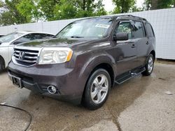 Honda salvage cars for sale: 2012 Honda Pilot Exln