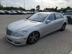 Salvage cars for sale at Cahokia Heights, IL auction: 2012 Mercedes-Benz S 550 4matic