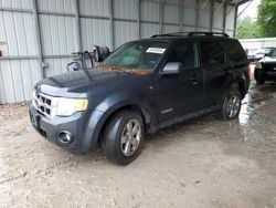 Salvage cars for sale at Midway, FL auction: 2008 Ford Escape XLT